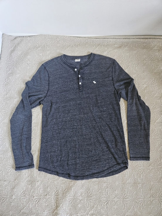 Abercrombie & Fitch Other - Abercrombie & Fitch Men's Long Sleeve Shirt, Grey, Size Large